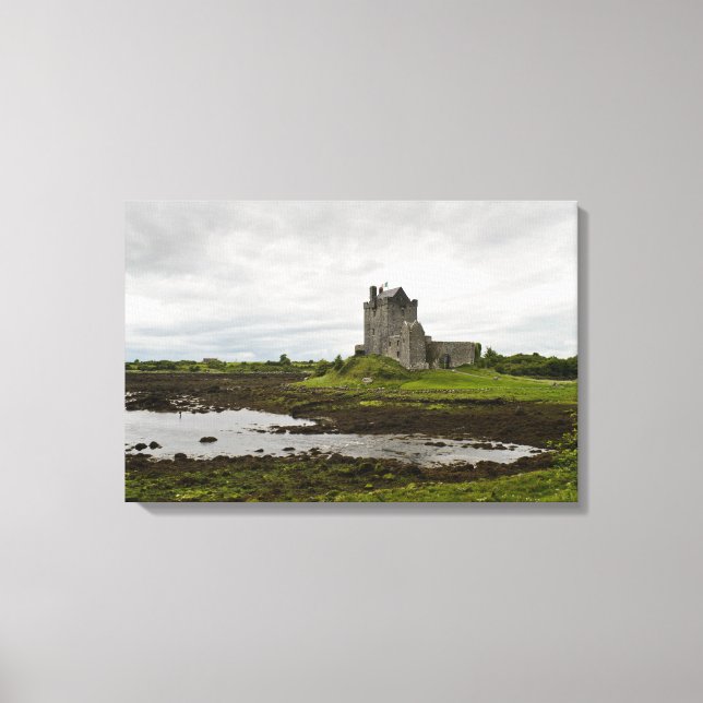 Château de Dunguaire, toile d'Irlande (Recto)