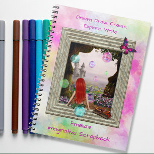 Château de fantaisie elfique Journal de scrapbook