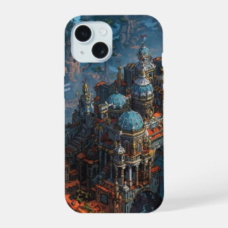 « Château de fantasy épique Isométrique Pixel Art 