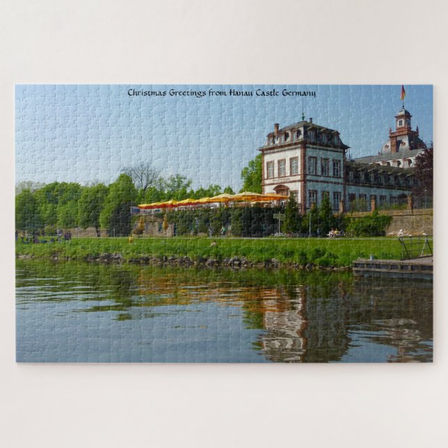Château de Hanau Allemagne. Jigsaw Puzzle (Horizontal)