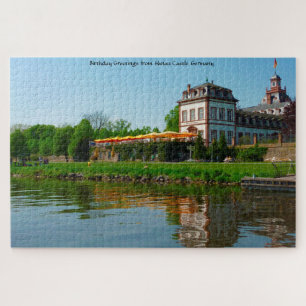 Château de Hanau Allemagne . Puzzle