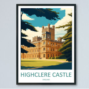 Château de Highclere Impression d'art mural de voy