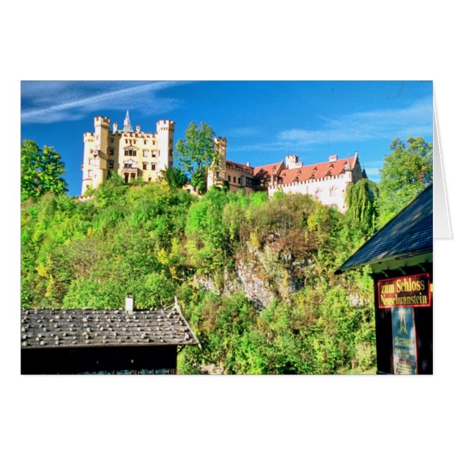 CHÂTEAU DE HOHENSCHWANGAU, ALLEMAGNE (Devant horizontal)