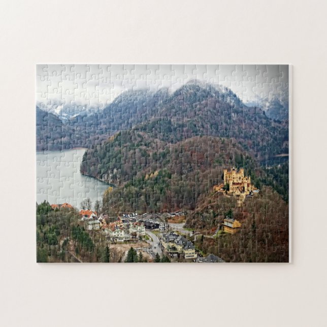 Château de Hohenschwangau - Schwangau, puzzle de (Horizontal)