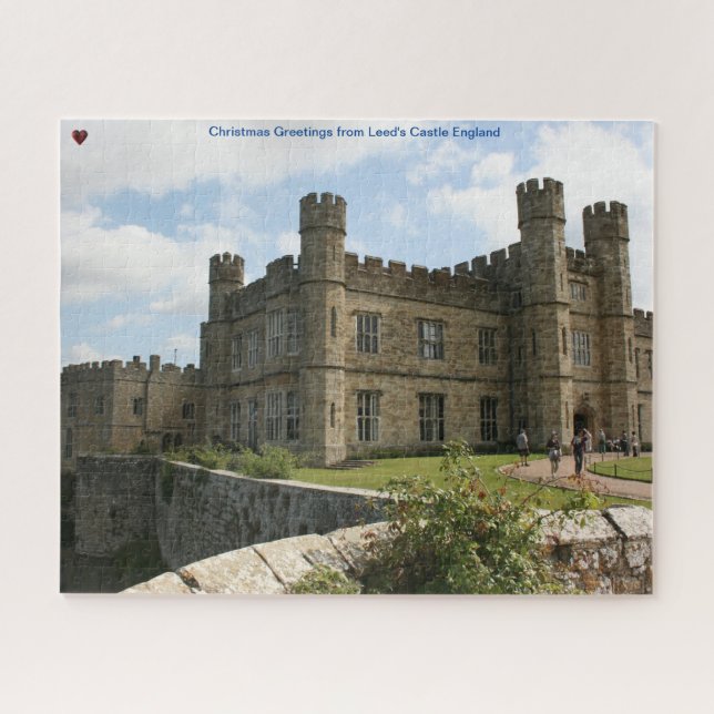 Château de Leeds Angleterre Puzzle (Horizontal)
