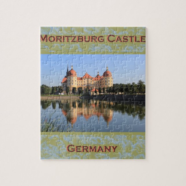 Château de Moritzburg, Allemagne Puzzle photo (Vertical)