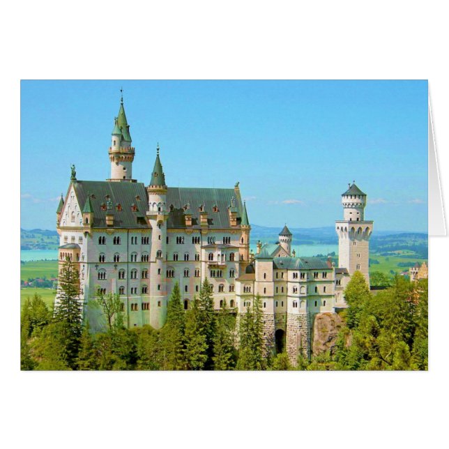 CHÂTEAU DE NEUSCHWANSTEIN, ALLEMAGNE (Devant horizontal)