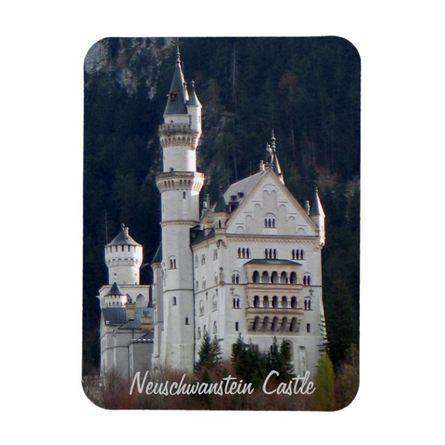 Château de Neuschwanstein Magnet Premium (Vertical)