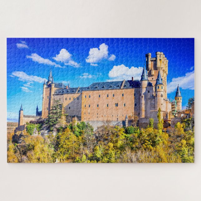 Château de Ségovie Puzzle en Espagne (Horizontal)