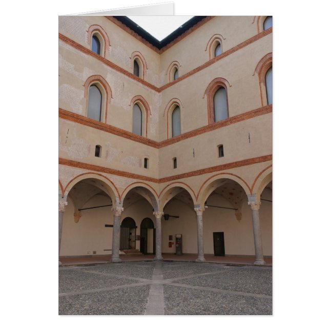 Château de Sforza - Milano, Italia Carte de voeux (Devant)