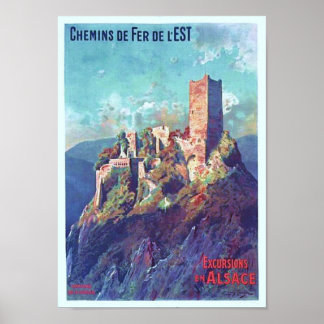 Chateau de St. Ulrich Poster