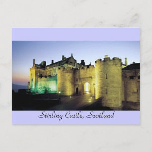 Château de Stirling à Dusk Carte postale