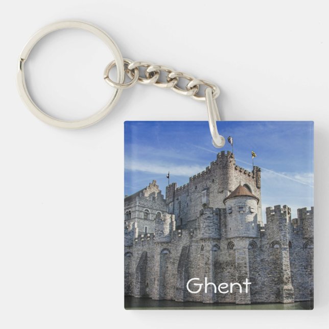 Château des Comtes de Gand. (Devant)