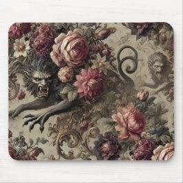Château des Loups - Gotisches Barock Werewolf Mousepad