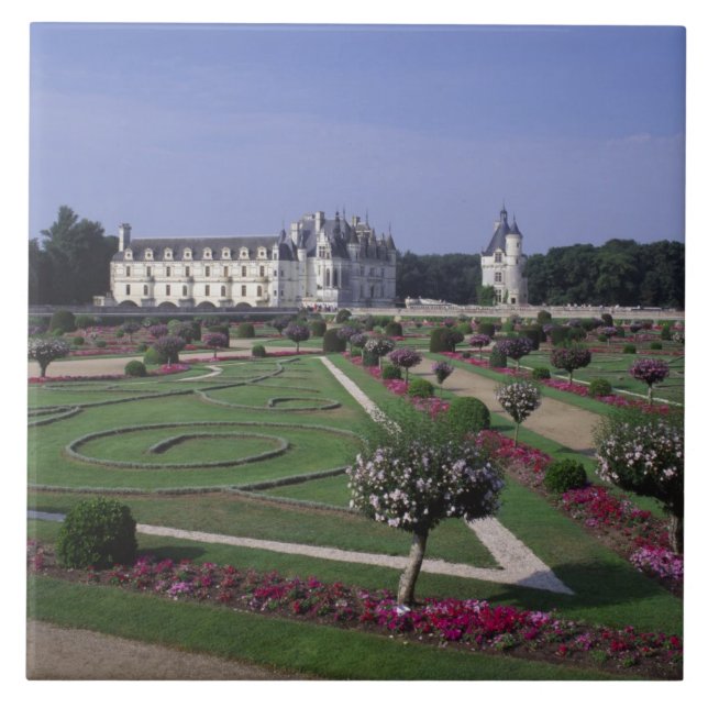 Chateau du Chenonceau, Loire Valley, Fliese (Vorderseite)