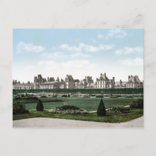 Chateau Fontainebleau Postkarte