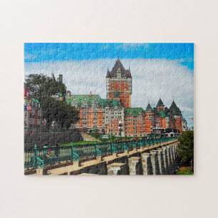 Château Frontenac Québec. Jigsaw Puzzle