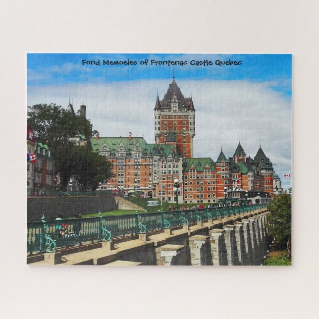 Château Frontenac Québec. Jigsaw Puzzle (Horizontal)