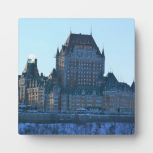 Chateau Frontenac, Quebec, Kanada Fotoplatte