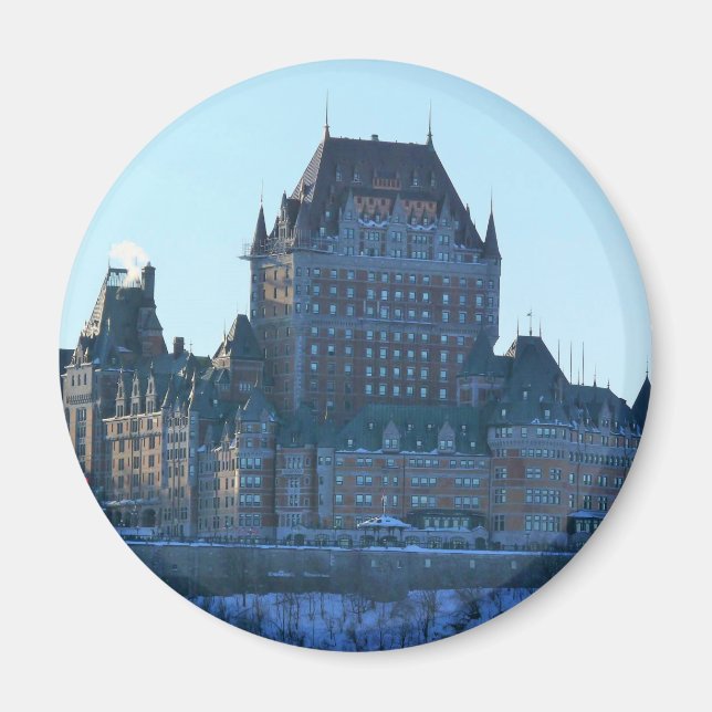 Chateau Frontenac, Quebec, Kanada Magnet (Vorne)