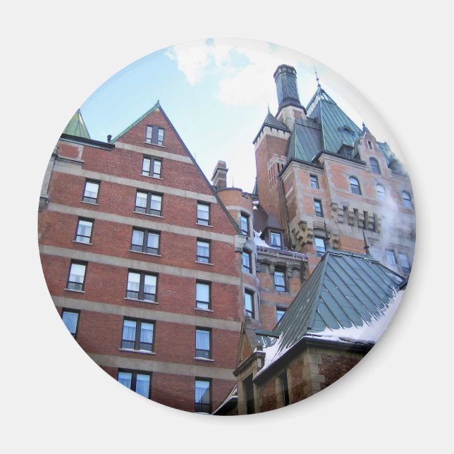 Chateau Frontenac, Quebec, Kanada Magnet (Vorne)