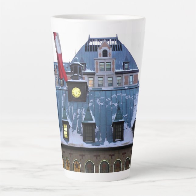 Chateau Frontenac, Quebec, Kanada Milchtasse (Vorderseite)
