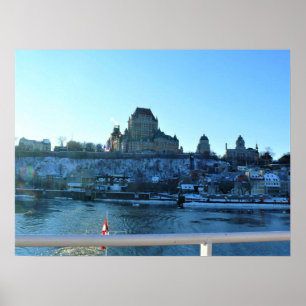 Chateau Frontenac, Quebec, Kanada Poster