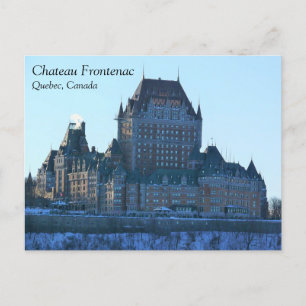 Chateau Frontenac, Quebec, Kanada Postkarte