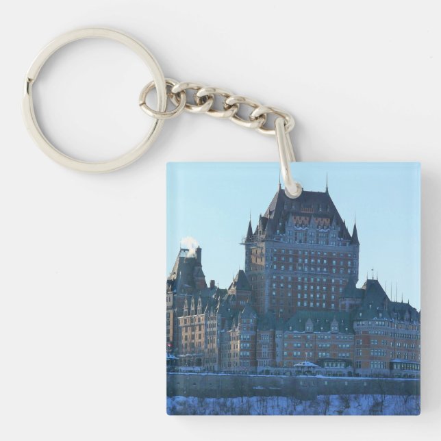 Chateau Frontenac, Quebec, Kanada Schlüsselanhänger (Vorderseite)
