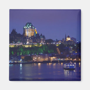 Chateau Frontenac Schloss-Nachtquébec-stadtmagnet Magnet