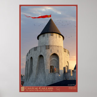 CHÂTEAU-GAILLARD - Das behaltend Poster bei Sonnen
