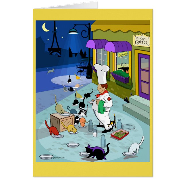 Chateau Gato Karte (Vorne)