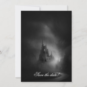 Château gothique Faire-part de mariage