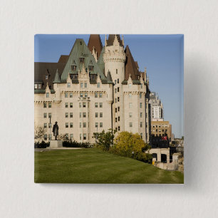 Chateau Laurier Hotel in Ottawa, Ontario, Kanada Button