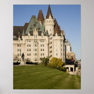 Chateau Laurier Hotel in Ottawa, Ontario, Kanada Poster