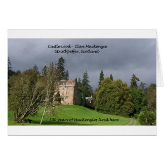 CHÂTEAU LEOD - Écosse MacKenzie Clan