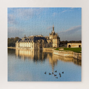Château magnifique puzzle Château de Chantilly