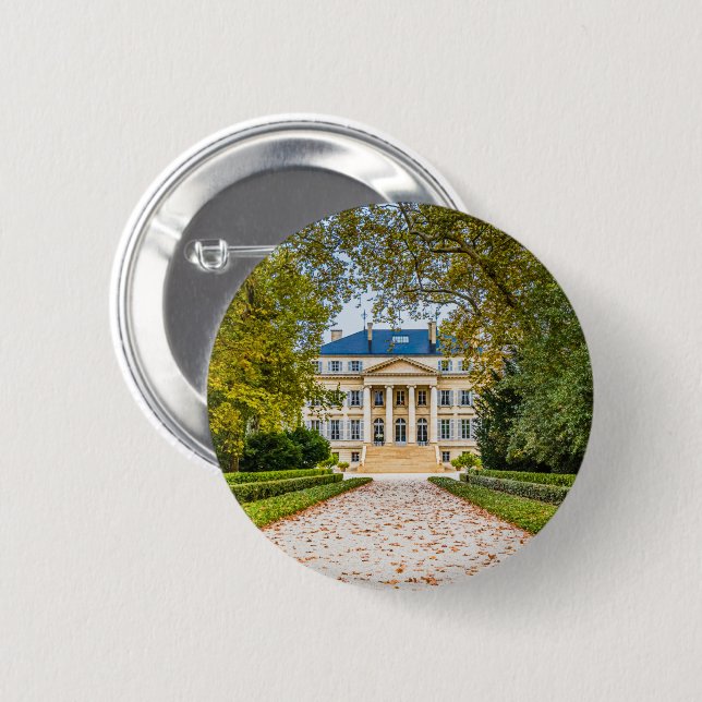 Chateau Margaux, Frankreich Button (Vorne & Hinten)
