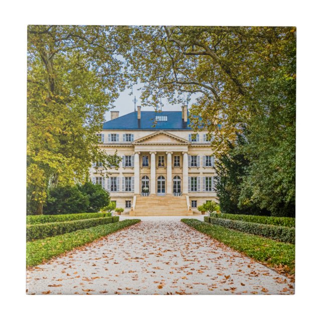 Chateau Margaux, Frankreich Fliese (Vorderseite)