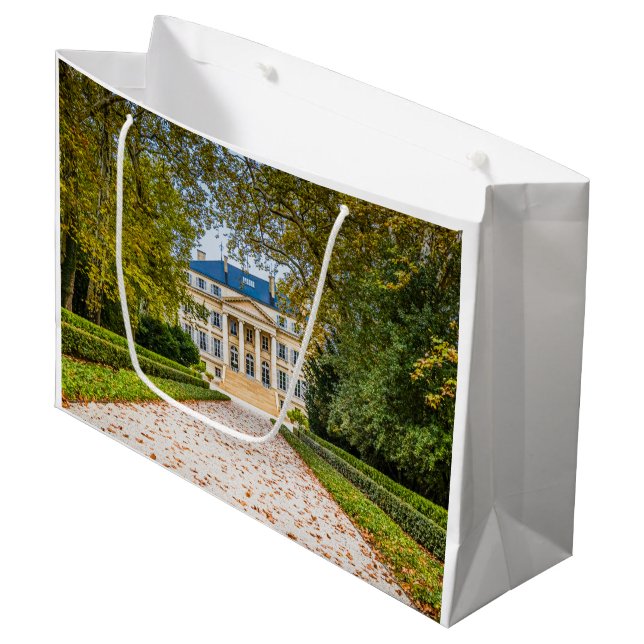Chateau Margaux, Frankreich Große Geschenktüte (Vorderseite Schrägansicht)