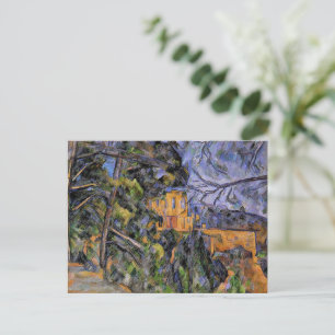 Chateau Noir von Paul Cezanne Postkarte