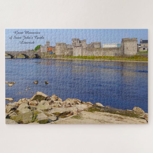 Château Saint John's Limerick Jigsaw Puzzle (Horizontal)