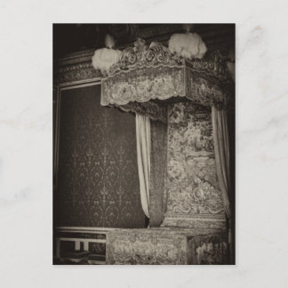 Château Versailles, ein königliches Schlafzimmer Postkarte