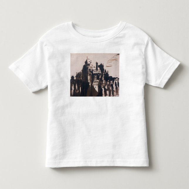 Chateau verstärkt durch zwei Brücken Kleinkind T-shirt (Vorderseite)