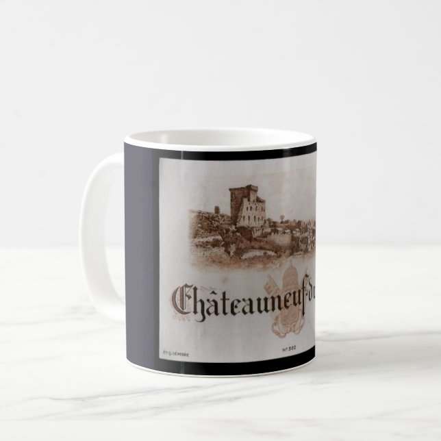 Chateauneuf du Pape Tasse (Vorderseite Links)