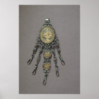 Chatelaine, Ende des 18. Jahrhunderts