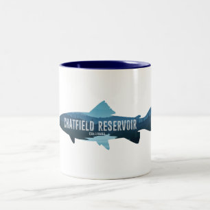Chatfield Reservoir Colorado Fisch Zweifarbige Tasse
