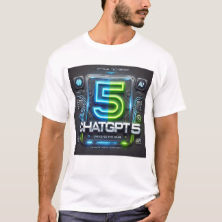 ChatGPT 5 AI-T - Shirt | Futuristische Tech & AI L