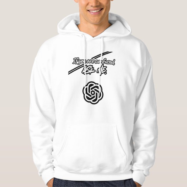 chatgpt openai trendige Kapuzenpullover Hoodie (Vorderseite)