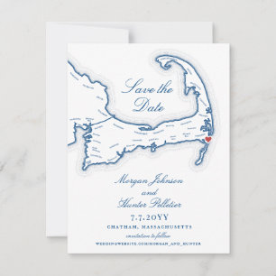 Chatham Bars in Cape Cod Wedding speichern das Dat Save The Date